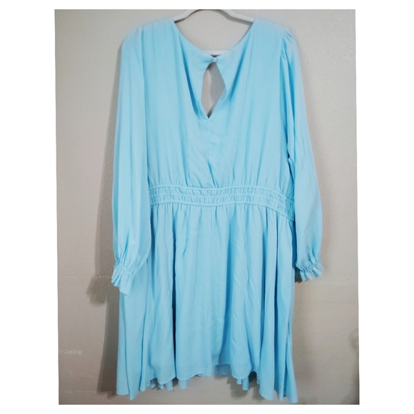 Torrid Mini Wash Gauze Wide Waist Skater Dress Size 4 - Picture 3 of 5
